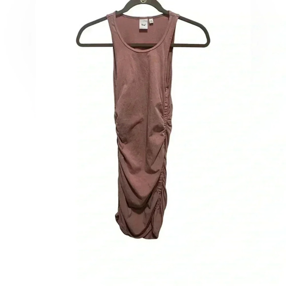 TNA Aritzia chill Malibu dress in dusty rose size XS EUC - Picture 7 of 7